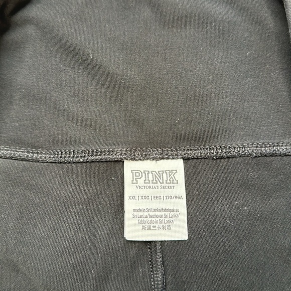 Victoria Secert Pink Plus Size Leggings XXL Cursive 1034 - Picture 5 of 9